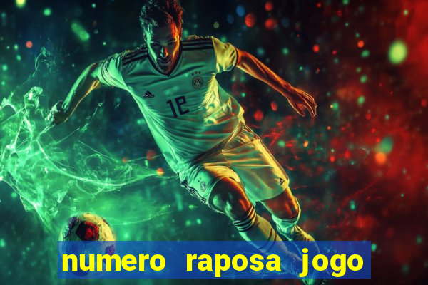 numero raposa jogo do bicho